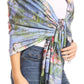 Sakkas Oria Women's Soft Lightweight Colorful Printed Shawl Scarf Wrap Stole