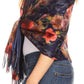 Sakkas Oria Women's Soft Lightweight Colorful Printed Shawl Scarf Wrap Stole