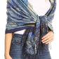 Sakkas Oria Women's Soft Lightweight Colorful Printed Shawl Scarf Wrap Stole