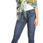 Sakkas Oria Women's Soft Lightweight Colorful Printed Shawl Scarf Wrap Stole