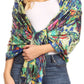 Sakkas Oria Women's Soft Lightweight Colorful Printed Shawl Scarf Wrap Stole