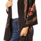 Sakkas Ginata Women's Large Casual Super Soft Embroidery Scarf Shawl Wrap Stole