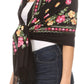 Sakkas Ginata Women's Large Casual Super Soft Embroidery Scarf Shawl Wrap Stole