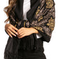 Sakkas Ginata Women's Large Casual Super Soft Embroidery Scarf Shawl Wrap Stole