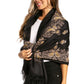 Sakkas Ginata Women's Large Casual Super Soft Embroidery Scarf Shawl Wrap Stole