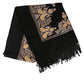 Sakkas Ginata Women's Large Casual Super Soft Embroidery Scarf Shawl Wrap Stole