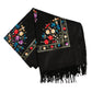 Sakkas Ginata Women's Large Casual Super Soft Embroidery Scarf Shawl Wrap Stole