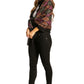 Sakkas Ginata Women's Large Casual Super Soft Embroidery Scarf Shawl Wrap Stole