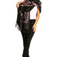 Sakkas Ginata Women's Large Casual Super Soft Embroidery Scarf Shawl Wrap Stole