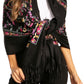 Sakkas Ginata Women's Large Casual Super Soft Embroidery Scarf Shawl Wrap Stole