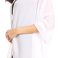 Sakkas Naomi Women Soft Sheer Embellished Chiffon Bridal Wedding Scarf Shawl Wrap