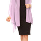 Sakkas Jona Women Soft Sheer Chiffon Bridal Wedding Evening Scarf Shawl Wrap Stole