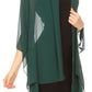 Sakkas Jona Women Soft Sheer Chiffon Bridal Wedding Evening Scarf Shawl Wrap Stole