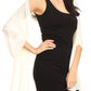 Sakkas Jona Women Soft Sheer Chiffon Bridal Wedding Evening Scarf Shawl Wrap Stole