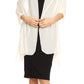 Sakkas Jona Women Soft Sheer Chiffon Bridal Wedding Evening Scarf Shawl Wrap Stole