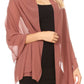 Sakkas Jona Women Soft Sheer Chiffon Bridal Wedding Evening Scarf Shawl Wrap Stole
