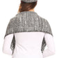 Sakkas Theo Unisex Warm Winter Heather and stripes Knit Hat & Scarf Set