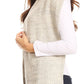 Sakkas Theo Unisex Warm Winter Heather and stripes Knit Hat & Scarf Set