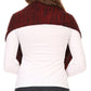 Sakkas Theo Unisex Warm Winter Heather and stripes Knit Hat & Scarf Set