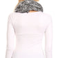 Sakkas Coline Soft Heather Chunky Cable knit Hat and Scarf Set Warm Cozy Winter