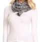 Sakkas Coline Soft Heather Chunky Cable knit Hat and Scarf Set Warm Cozy Winter