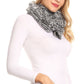 Sakkas Coline Soft Heather Chunky Cable knit Hat and Scarf Set Warm Cozy Winter