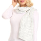 Sakkas Coline Soft Heather Chunky Cable knit Hat and Scarf Set Warm Cozy Winter