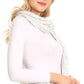 Sakkas Coline Soft Heather Chunky Cable knit Hat and Scarf Set Warm Cozy Winter