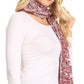 Sakkas Coline Soft Heather Chunky Cable knit Hat and Scarf Set Warm Cozy Winter