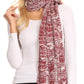 Sakkas Coline Soft Heather Chunky Cable knit Hat and Scarf Set Warm Cozy Winter