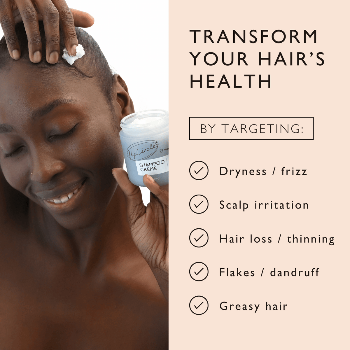 Shampoo en Crema con Extracto de Baya Rosa