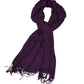 Sakkas Large Soft Silky Pashmina Feel Shawl Wrap Scarf Stole in Solid Colors