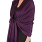 Sakkas Large Soft Silky Pashmina Feel Shawl Wrap Scarf Stole in Solid Colors