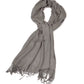 Sakkas Large Soft Silky Pashmina Feel Shawl Wrap Scarf Stole in Solid Colors