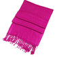 Sakkas Large Soft Silky Pashmina Feel Shawl Wrap Scarf Stole in Solid Colors
