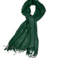 Sakkas Large Soft Silky Pashmina Feel Shawl Wrap Scarf Stole in Solid Colors