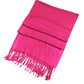 Sakkas Large Soft Silky Pashmina Feel Shawl Wrap Scarf Stole in Solid Colors