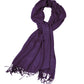Sakkas Large Soft Silky Pashmina Feel Shawl Wrap Scarf Stole in Solid Colors