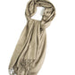 Sakkas Large Soft Silky Pashmina Feel Shawl Wrap Scarf Stole in Solid Colors