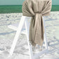 Sakkas Large Soft Silky Pashmina Feel Shawl Wrap Scarf Stole in Solid Colors