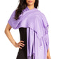 Sakkas Large Soft Silky Pashmina Feel Shawl Wrap Scarf Stole in Solid Colors