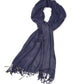 Sakkas Large Soft Silky Pashmina Feel Shawl Wrap Scarf Stole in Solid Colors