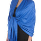 Sakkas Large Soft Silky Pashmina Feel Shawl Wrap Scarf Stole in Solid Colors