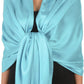 Sakkas 78" X 28" Rayon from Bamboo Soft Solid Pashmina Shawl / Wrap / Stole