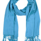 Sakkas 78" X 28" Rayon from Bamboo Soft Solid Pashmina Shawl / Wrap / Stole