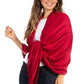Sakkas 78" X 28" Rayon from Bamboo Soft Solid Pashmina Shawl / Wrap / Stole