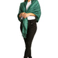 Sakkas 78" X 28" Rayon from Bamboo Soft Solid Pashmina Shawl / Wrap / Stole