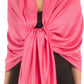 Sakkas 78" X 28" Rayon from Bamboo Soft Solid Pashmina Shawl / Wrap / Stole
