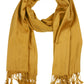 Sakkas 78" X 28" Rayon from Bamboo Soft Solid Pashmina Shawl / Wrap / Stole