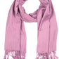 Sakkas 78" X 28" Rayon from Bamboo Soft Solid Pashmina Shawl / Wrap / Stole